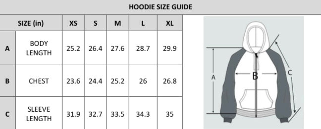BALANCE LOGO RAGLAN HOODIE