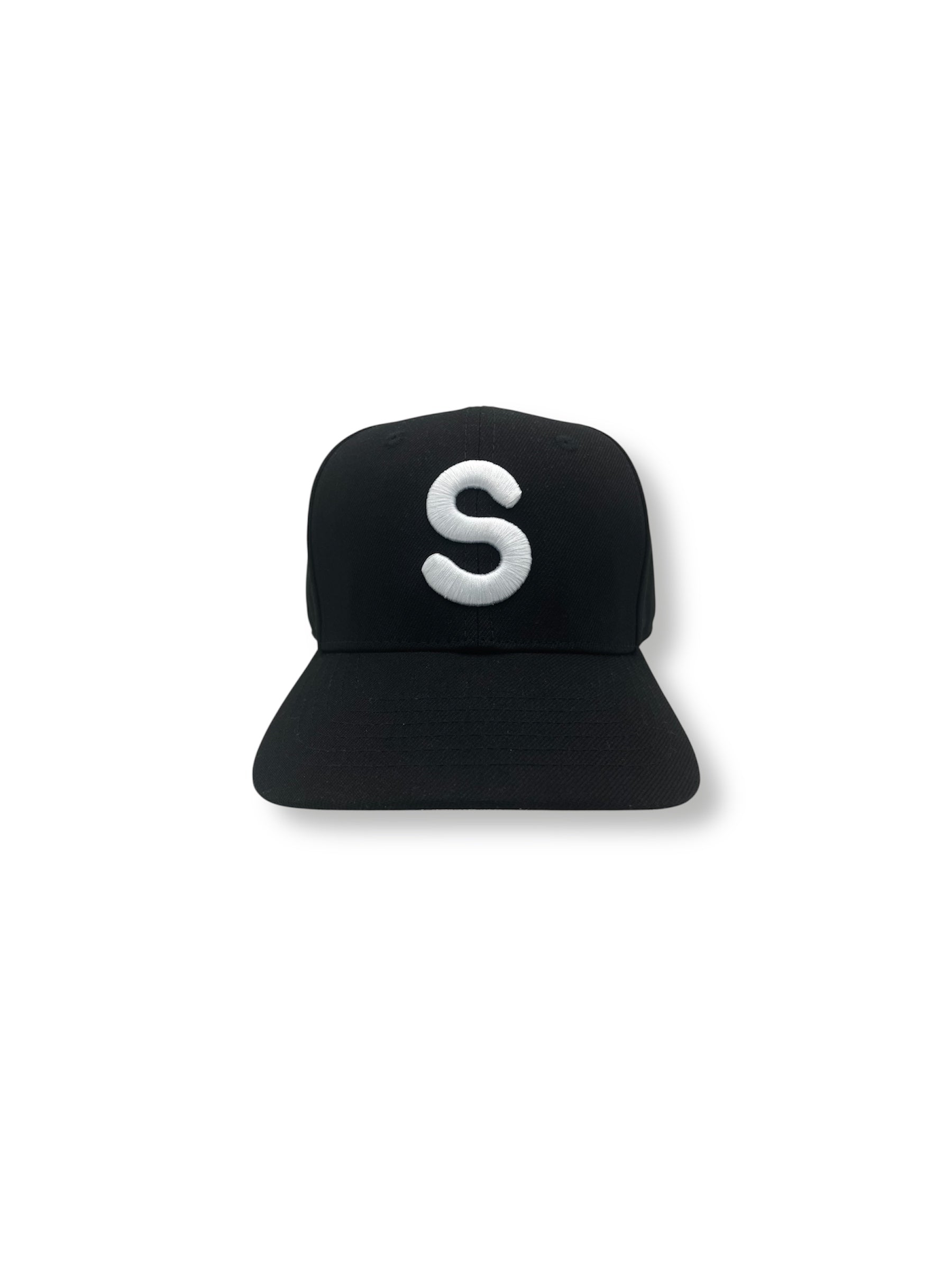 STRKRS mens women's unisex 3D embroidered wool acrylic % cotton structured six-panel snapback Perfect S  Logo cap.