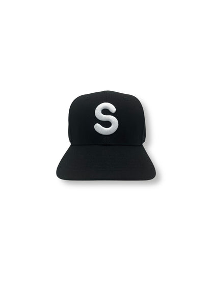 STRKRS mens women's unisex 3D embroidered wool acrylic % cotton structured six-panel snapback Perfect S  Logo cap.